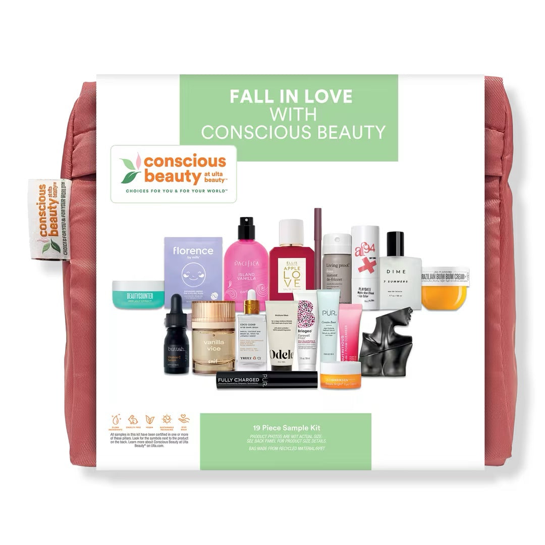 Beauty Finds - Fall In Love With Conscious Beauty Sampler Kit