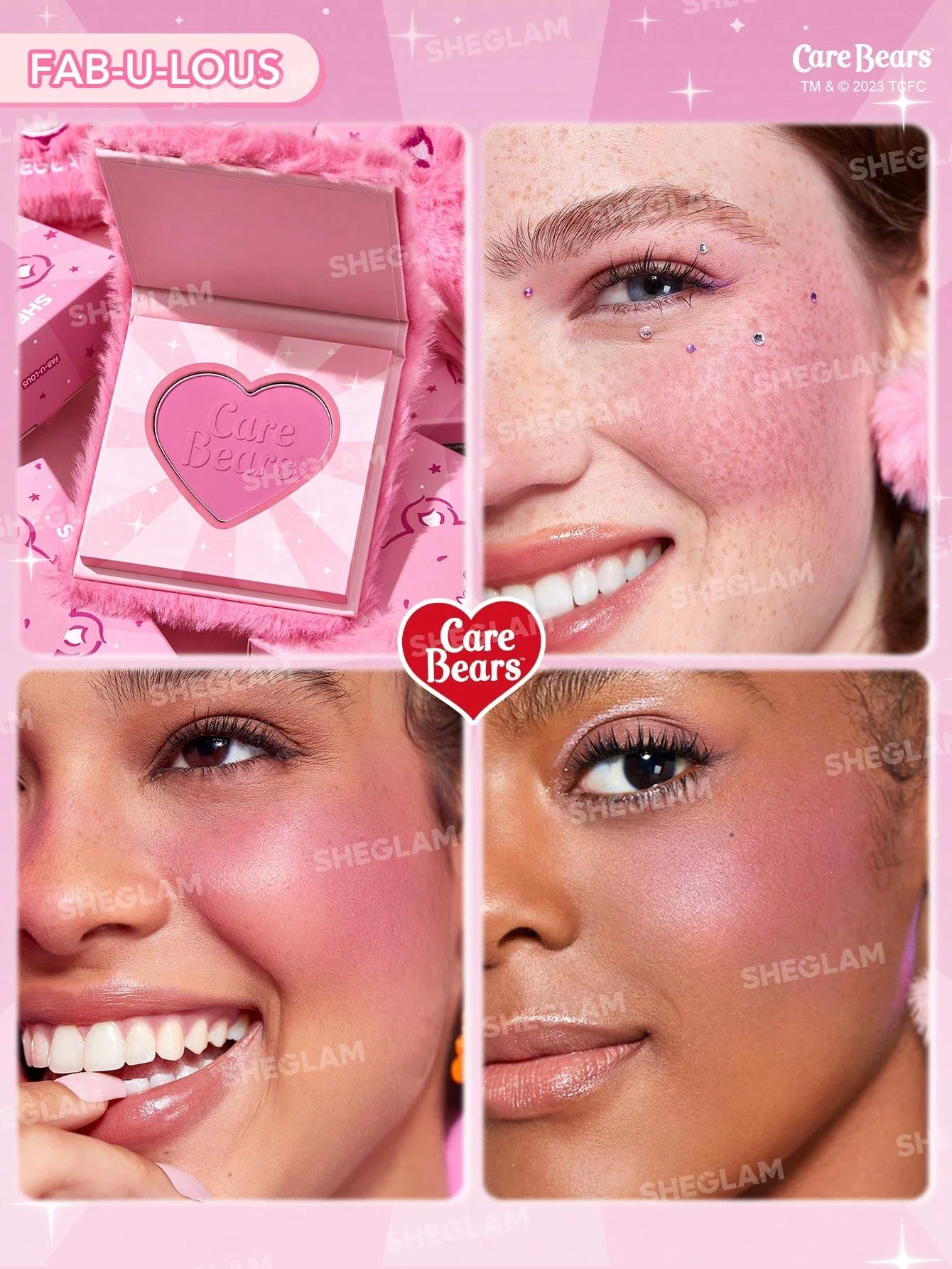 Sheglam X Care Bears - Rubor Cuddle Time Blush