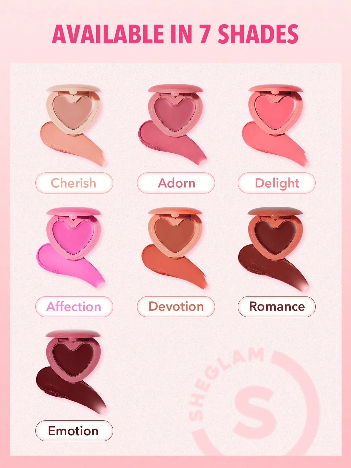 Sheglam - Playing Cupid Cream Blush