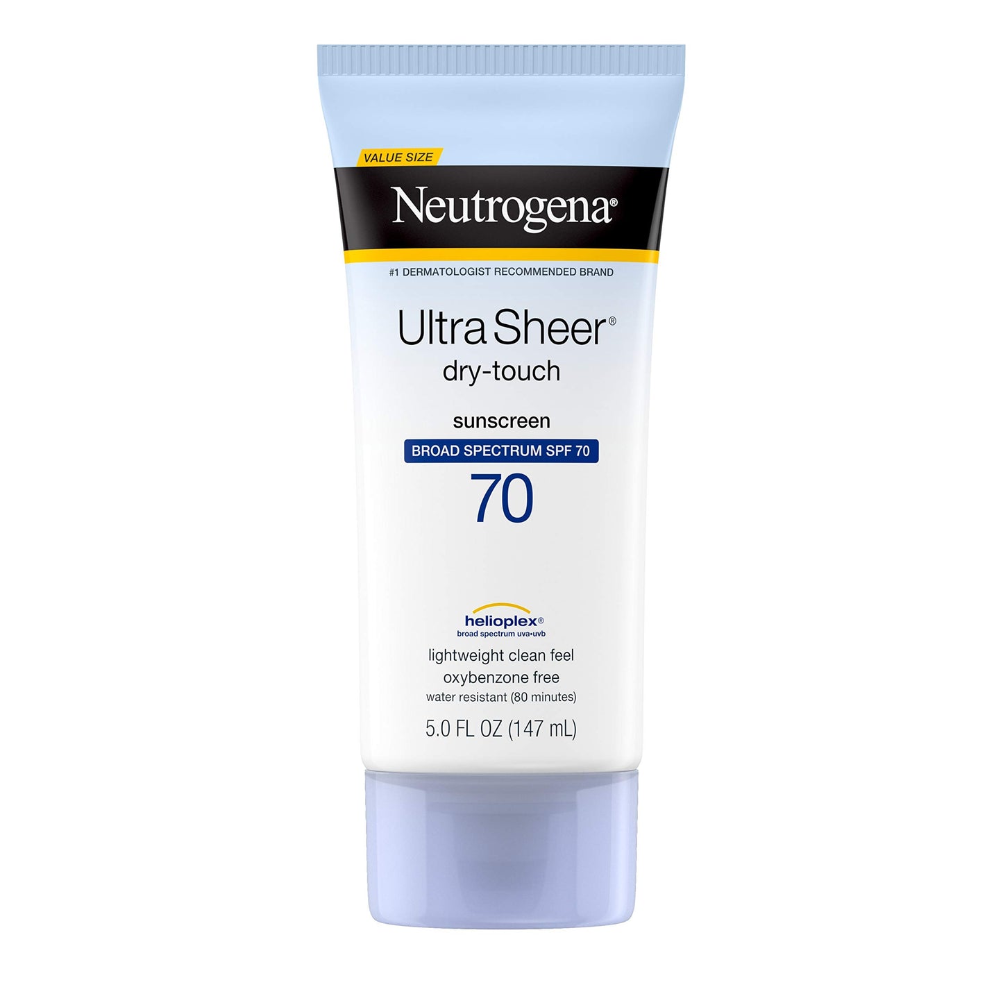 Ultra Sheer Dry-Touch Oxybenzone-Free Sunscreen Lotion Broad Spectrum SPF 70 - Neutrogena