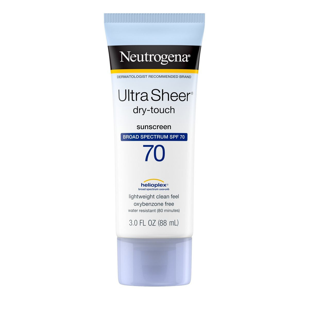 Ultra Sheer Dry-Touch Oxybenzone-Free Sunscreen Lotion Broad Spectrum SPF 70 - Neutrogena