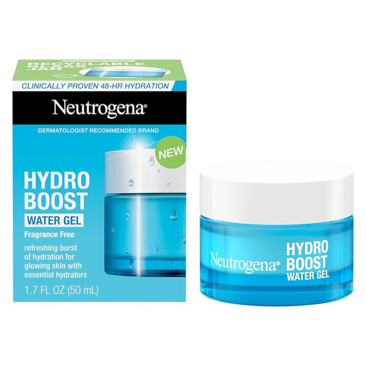 Neutrogena - Crema Humectante Hydro Boost Hyaluronic Acid Water Gel Moisturizer, Fragrance Free