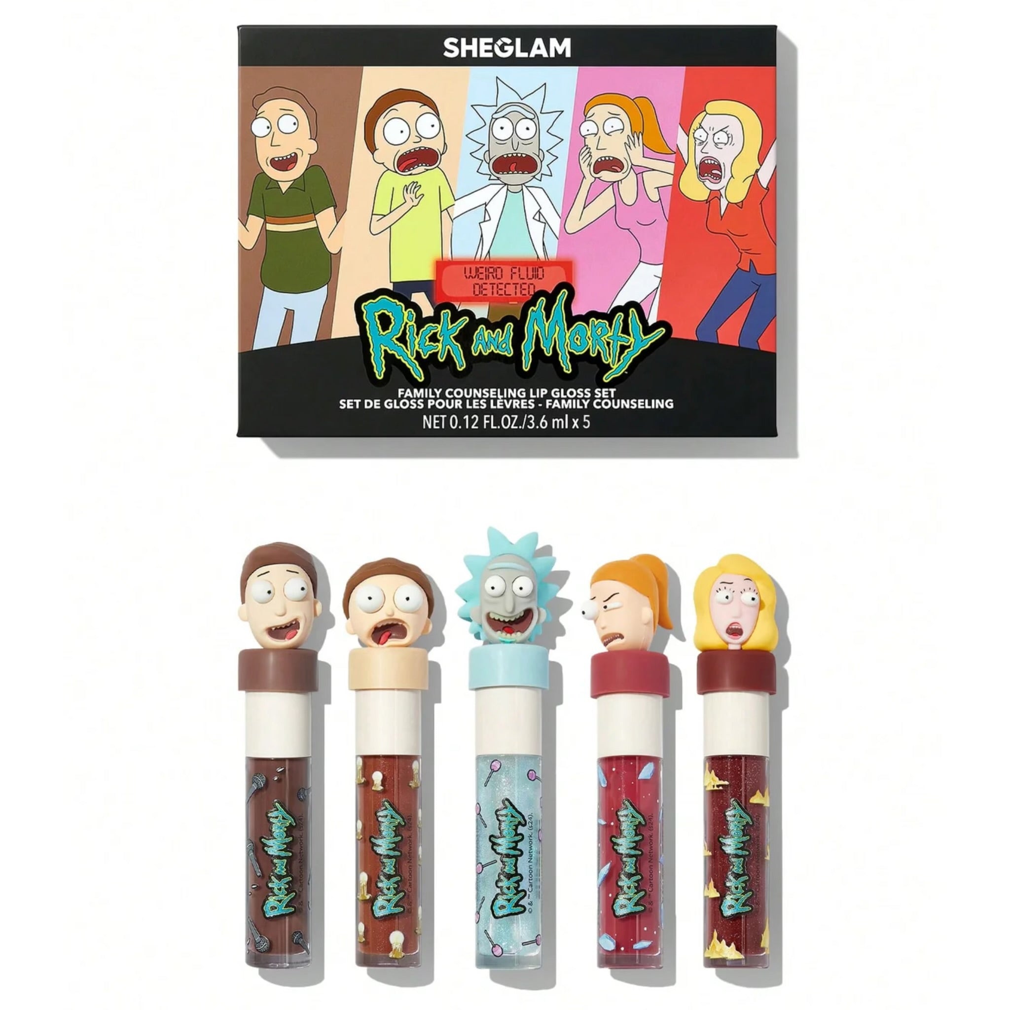 Rick and Morty X SHEGLAM Family Counseling Lip Gloss Set – Issey-K Makeup