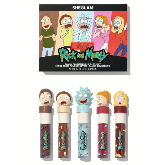 Rick and Morty X SHEGLAM Family Counseling Lip Gloss Set